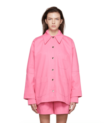 KKCO Pink Linen Jacket and Shorts
