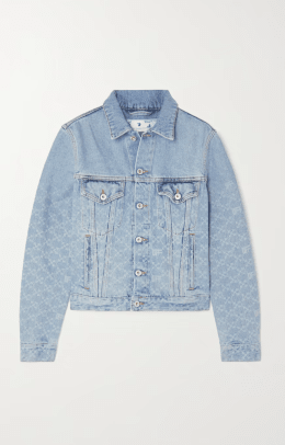 Off-White Printed Denim Jacket, $498 (from $830)