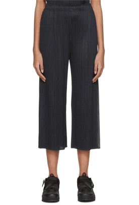 Pleats Please Issey Miyake Navy Trousers, $343 (from $445)