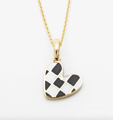 rellery checkered necklace