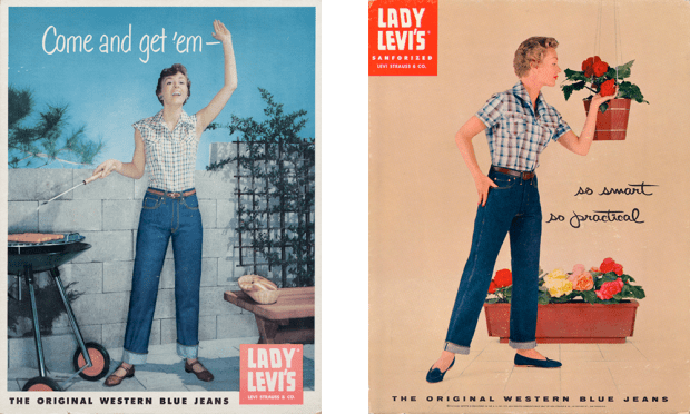 History Lesson: The Bond Between Ladies and Levi's - Fashionista
