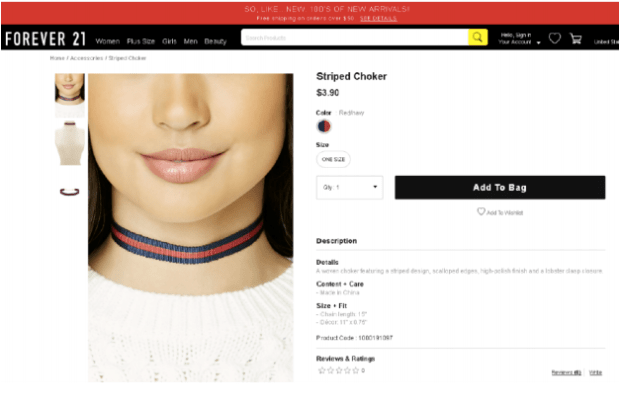 Gucci doesn't own monopoly on coloured stripes, claims Forever 21