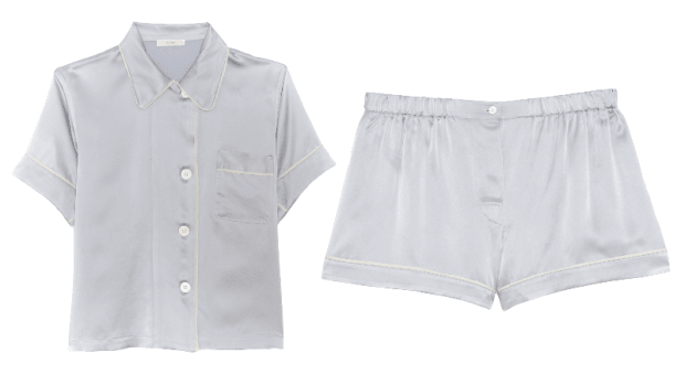 silk shorts instagram