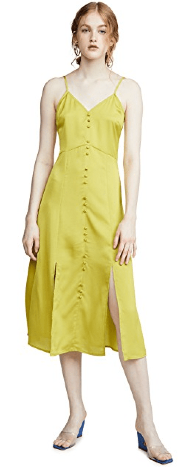 JOA Womens Sleeveless Check Button-Front Dress