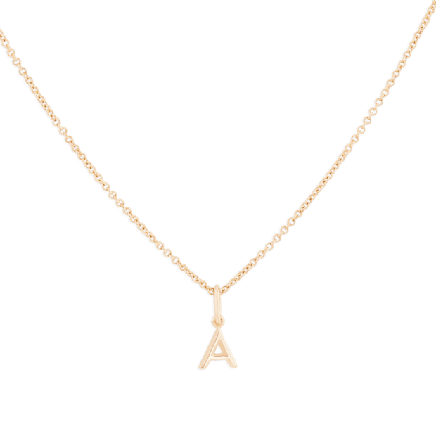Mejuri Letter Pendant - Every day new 3d models from all over the world