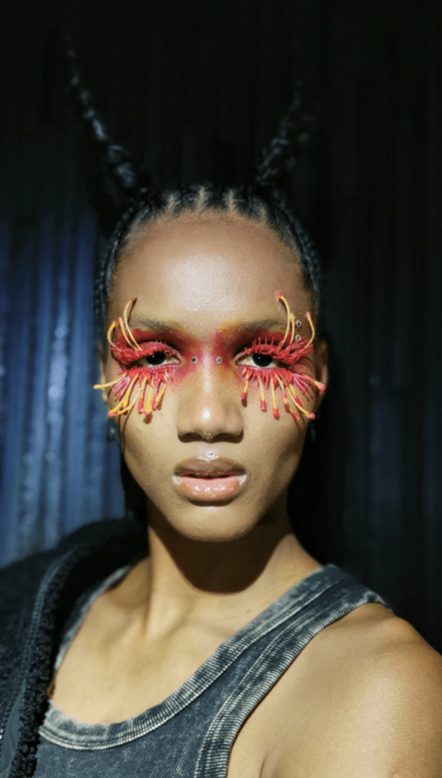 Pat McGrath Created Mesmerizing Eye-Makeup Art for the Louis Vuitton Runway  - Fashionista