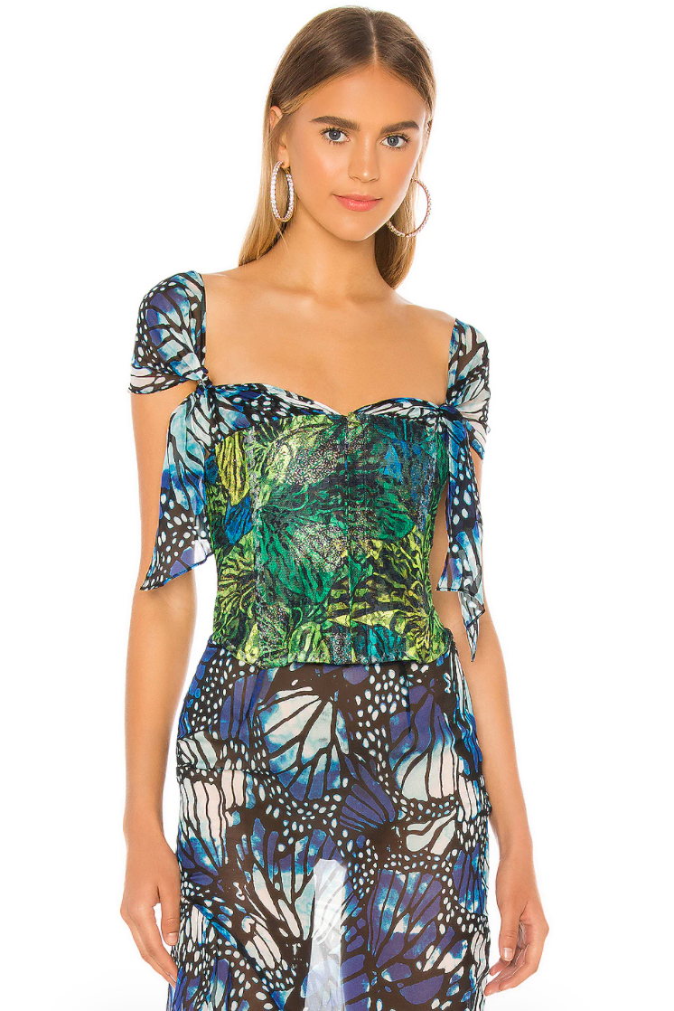 Great Outfits: Mariah Carey's Sparkly Emmanuel Ungaro Butterfly Top -  Fashionista