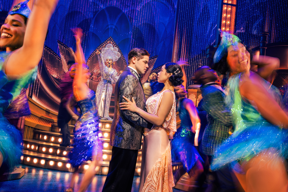 Vintage Silks and Luxurious Metallics Help Tell the Tragic Tale of 'The Great Gatsby' on Broadway