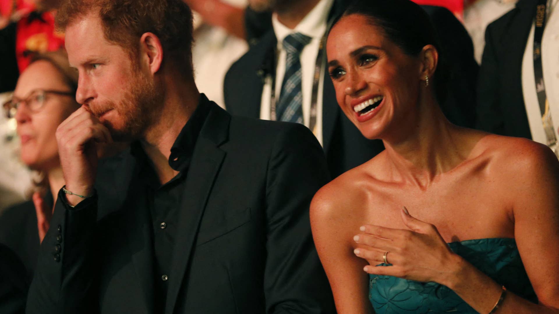 Meghan Markle Wore a Thing: Strapless Cult Gaia Gown Edition