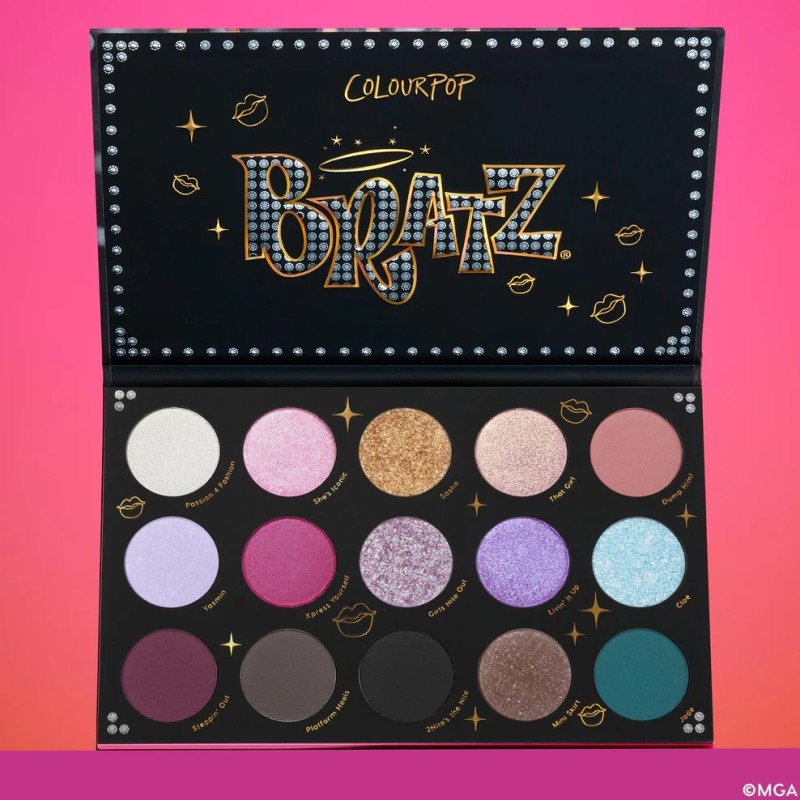 ColourPop x Bratz Girls Nite Out Shadow ⁤Palette