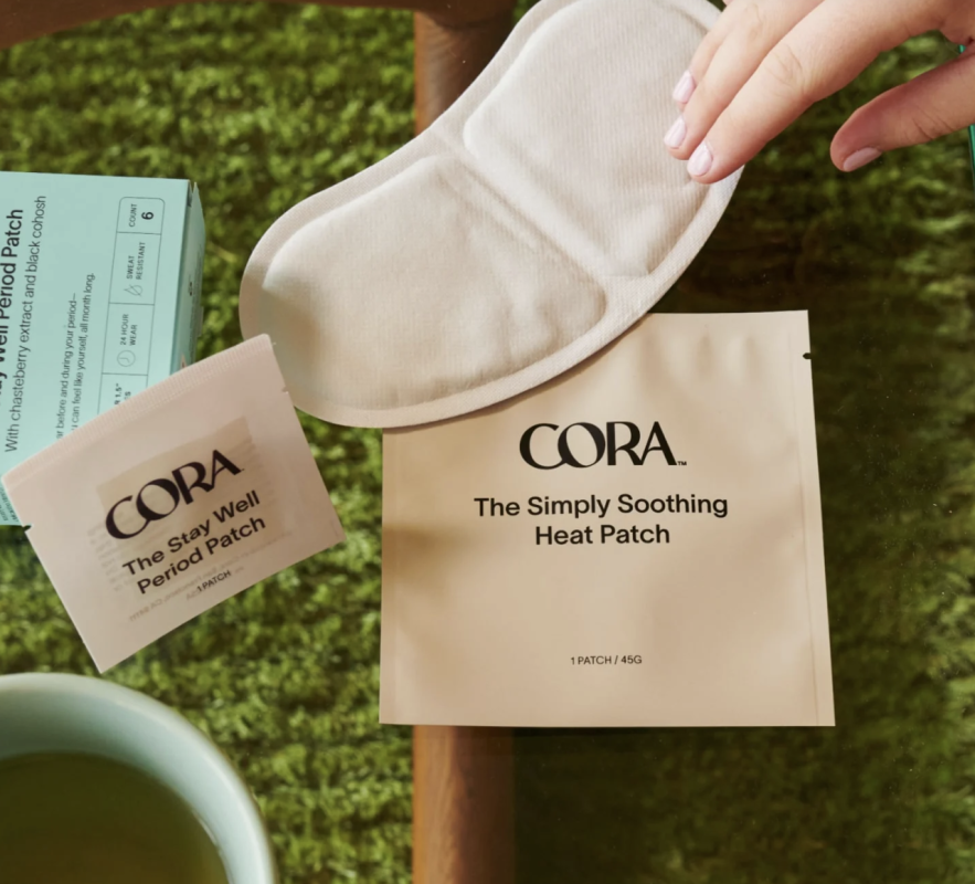 Cora ⁢The Simply Soothing Heat Patch