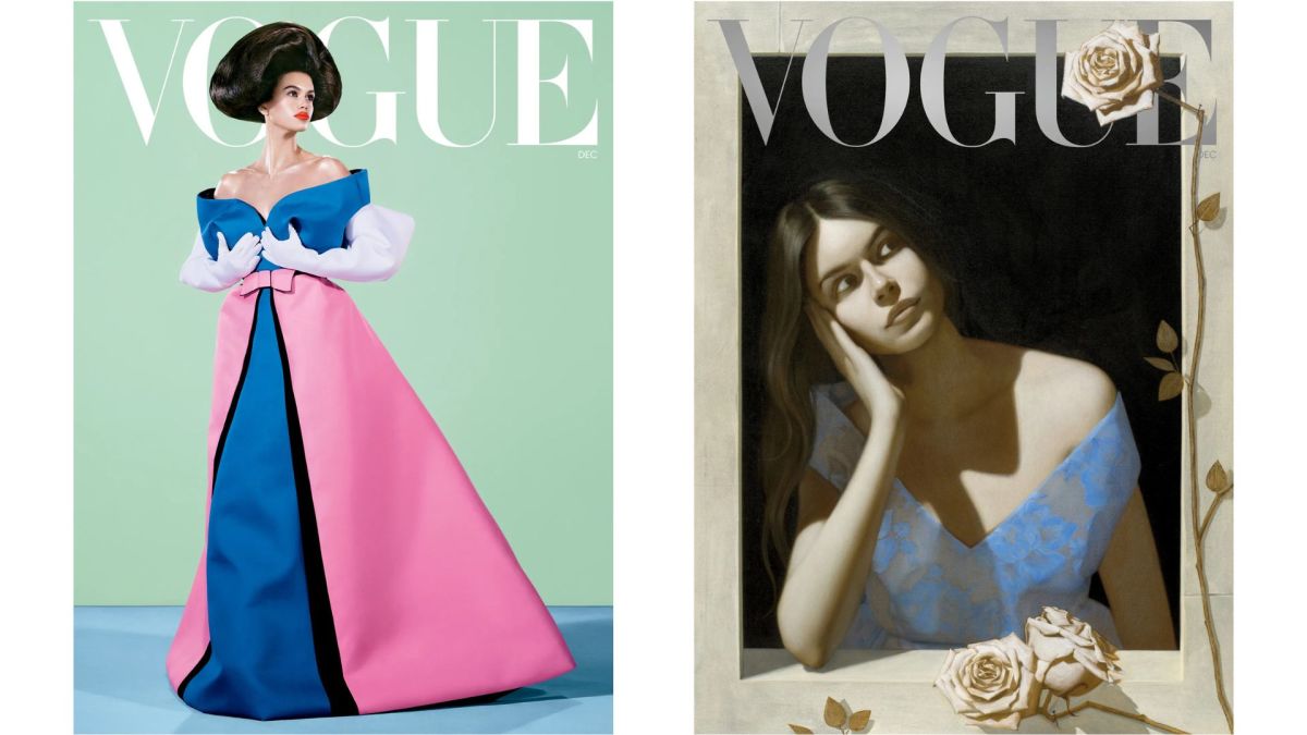 Kaia Gerber Vogue Cover December 2024