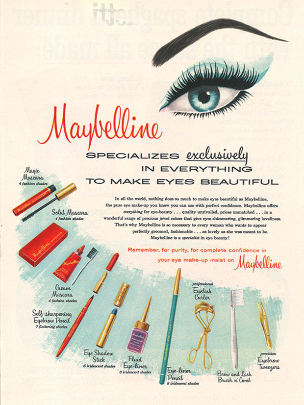 100 Years of Maybelline Ads Show How Little Has Changed in Beauty Fashionista
