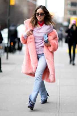 The Off the Shoulder Fur is the New Coat With No Arms Fashionista