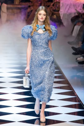 Dolce and Gabbana s Fall Show Was a Full On Fashion Fairy Tale