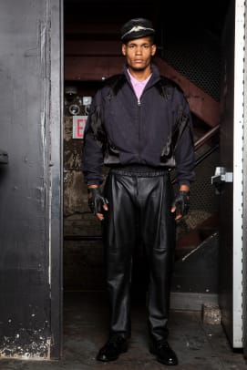 WILLY CHAVARRIA LAZY BOY WIDE LEG BLACK