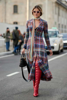 Plaid dresses 2025