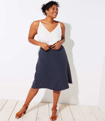 Polka dots shop and floral