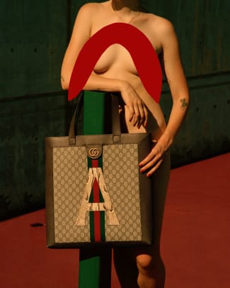 Gucci online diy tote