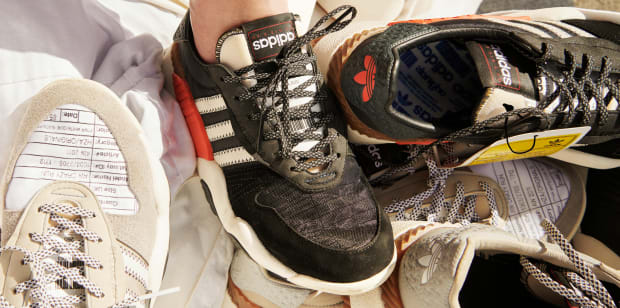 Adidas aw turnout trainer on feet sales
