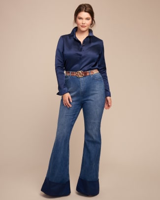 Mamma mia flare sales jeans