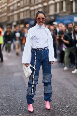 How to Wear a Long Belt Like a Street Style Pro Fashionista