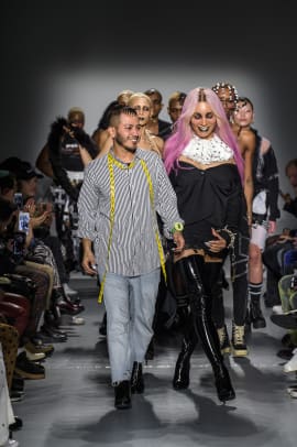 Desmond Is Amazing Drag Queen Gypsy Sport New York Fashion Week