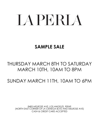 La perla 2025 sale