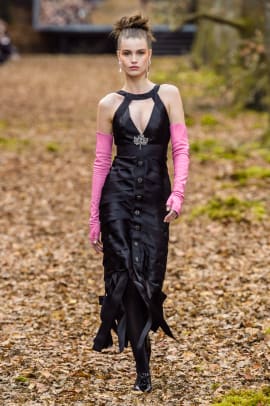 Chanel black sale dress 2018