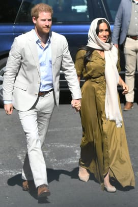 Meghan Markle Wore a Thing Madewell Denim Jacket in Africa