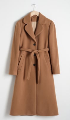 Other stories camel coat deals