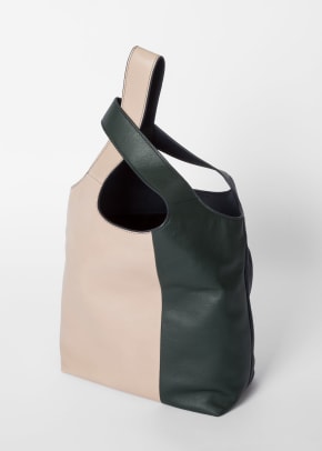 Leather totes online on sale
