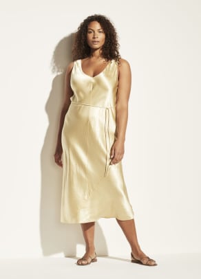 Vince slip dress outlet sale