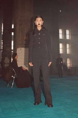 BOTTEGA VENETA (ボッテガヴェネタ) Salon 02 Wool Pants Zip