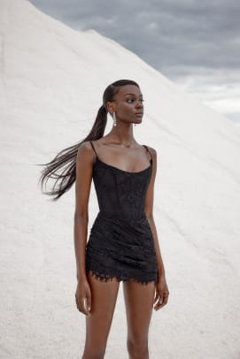 Black dress outlet spring wedding