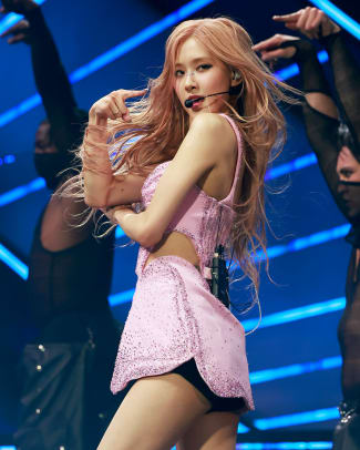 Blackpink Wears Custom Mugler Chainmail Skirts and Paco Rabanne Mini Dresses at Coachella Fashionista