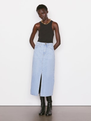 Zara maxi clearance skirt with slits