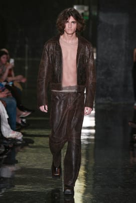 Eckhaus Latta Shows Cartoonishly Oversized Pants and Sheer