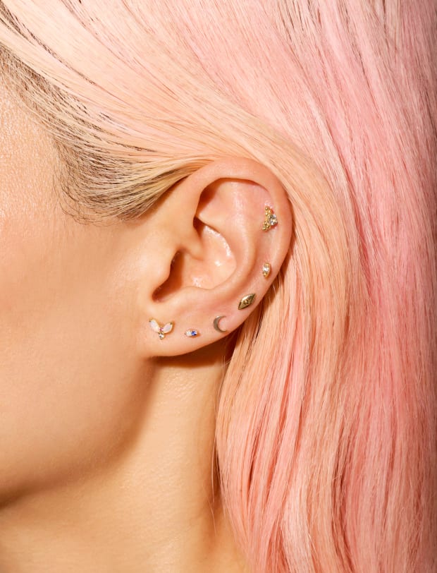 Piercing pagoda cartilage earrings hot sale