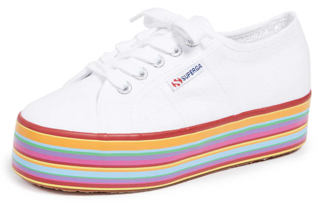 Tallest platform sneakers top