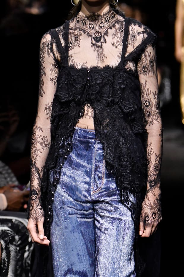 Non-Denim Denim Is Trending at Couture - Fashionista