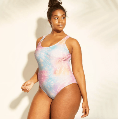 Tie dye bathing shop suits
