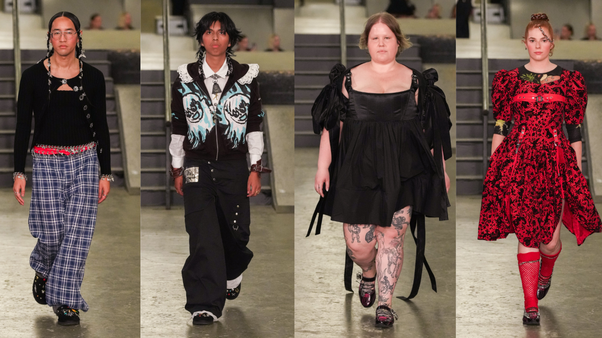 Chopova Lowena Goes All-in on '90s Grunge and Punk Culture for Spring 2024