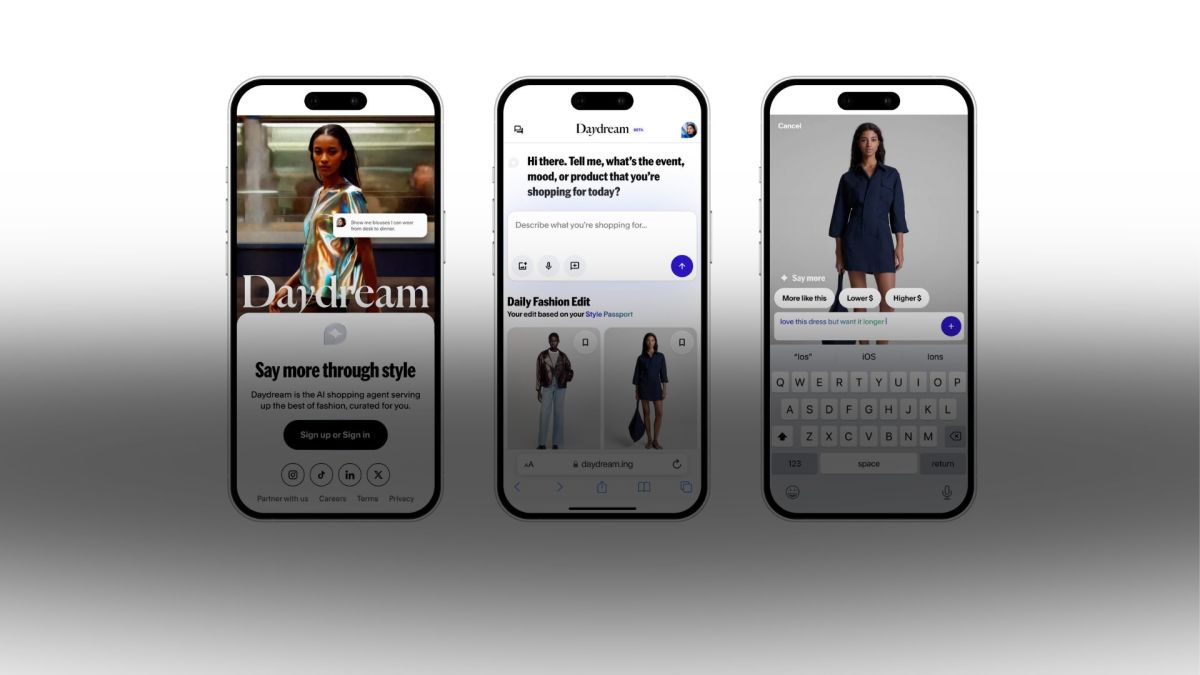 Meet Daydream, the Chat-Based Shopping Platform Melding AI and 'Real Fashion Intelligence'