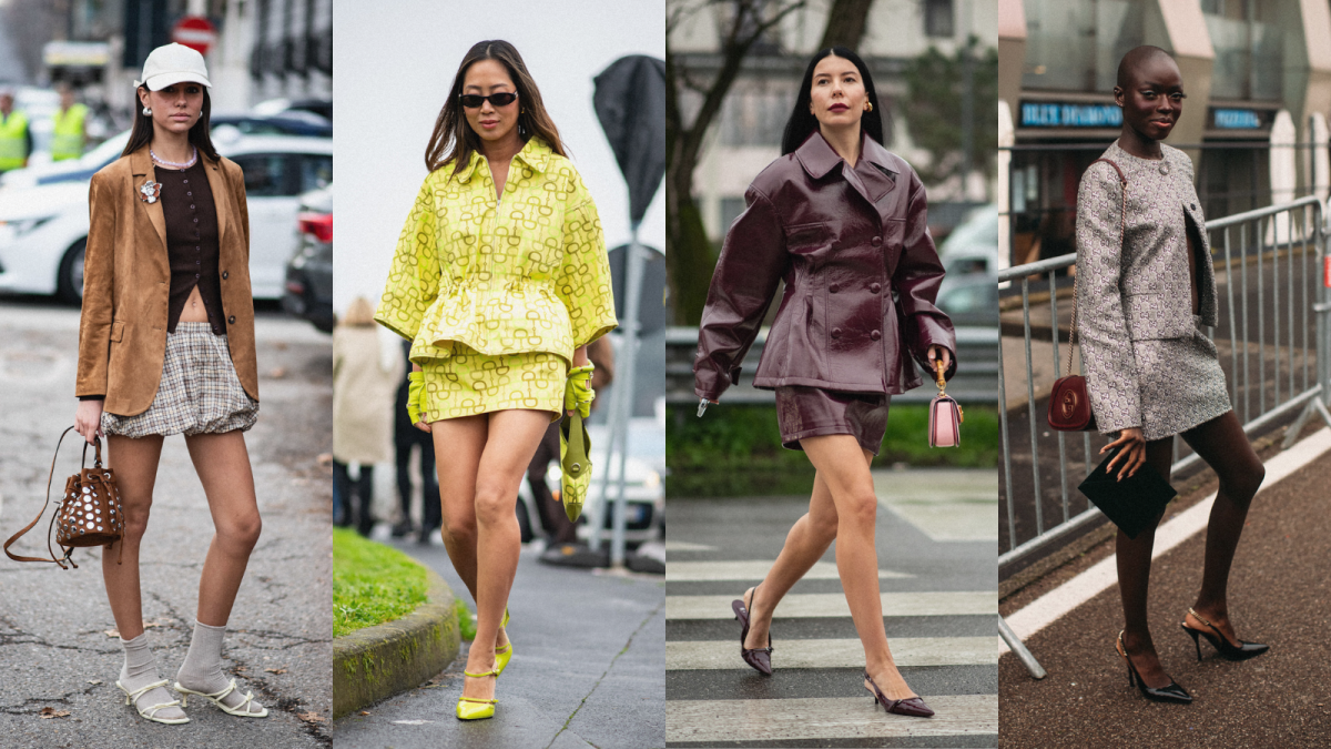 Milan Fashion Week Showgoers Are Embracing the Mini Skirt