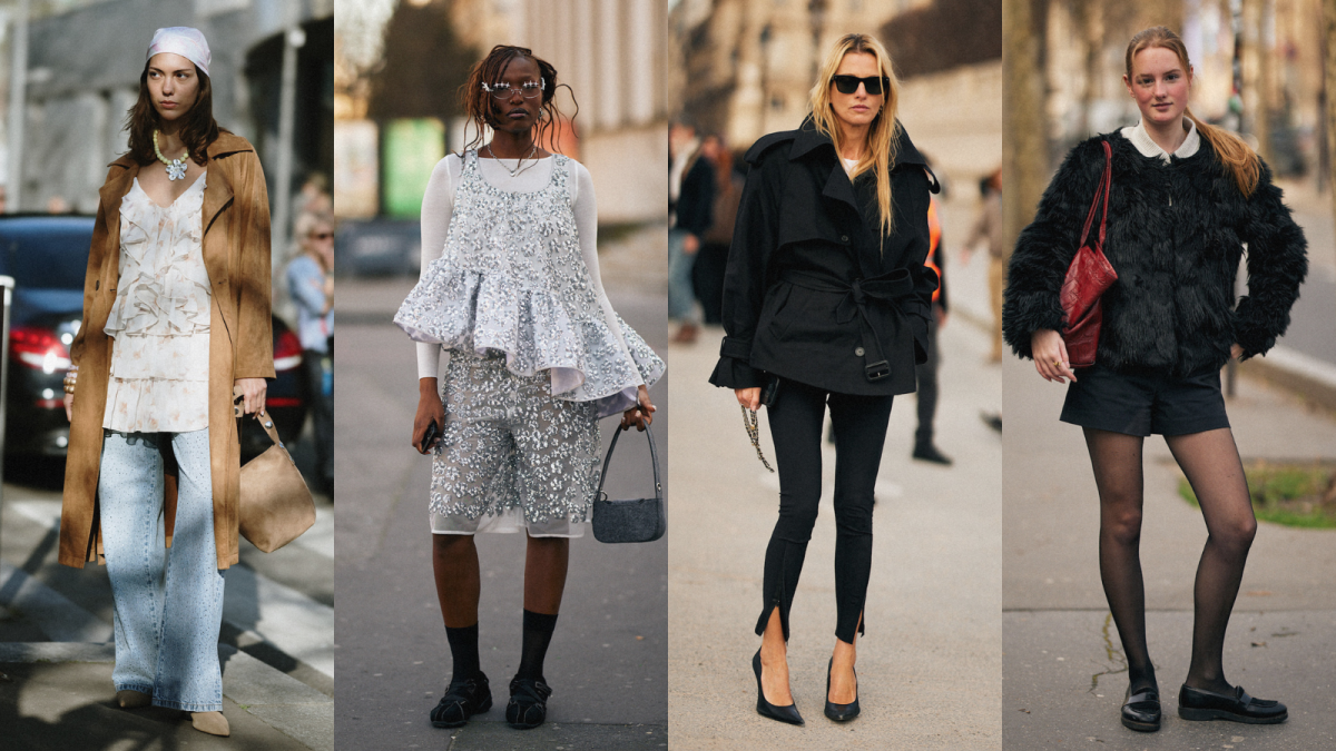 Paris Fashion Week Showgoers Are Dressing Like It's 2006