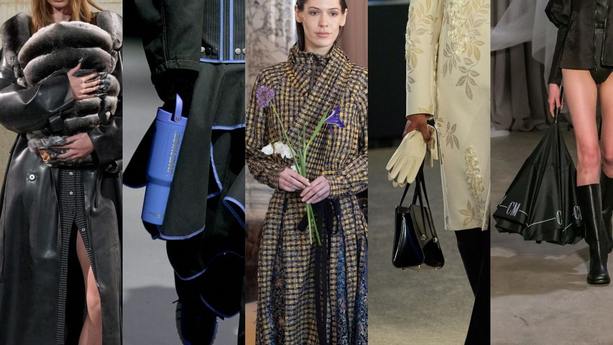 The Hottest Runway Trend at New York Fashion Week Is Just Holding Everyday Objects