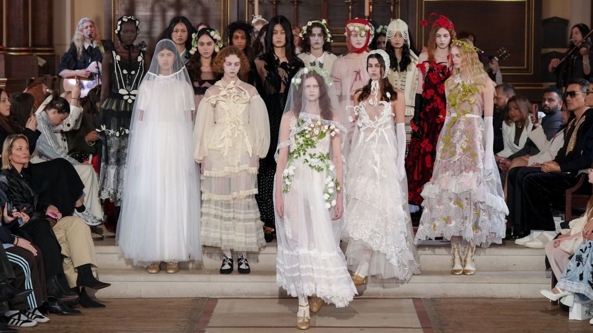 An 18th-Century Ghost Inspired Bora Aksu's Fall 2026 Collection