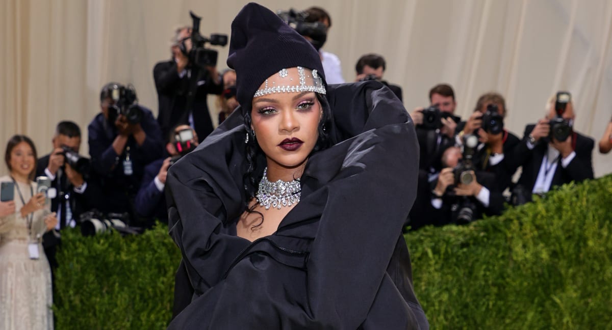 Rihanna Did Indeed Close the Met Gala Red Carpet
