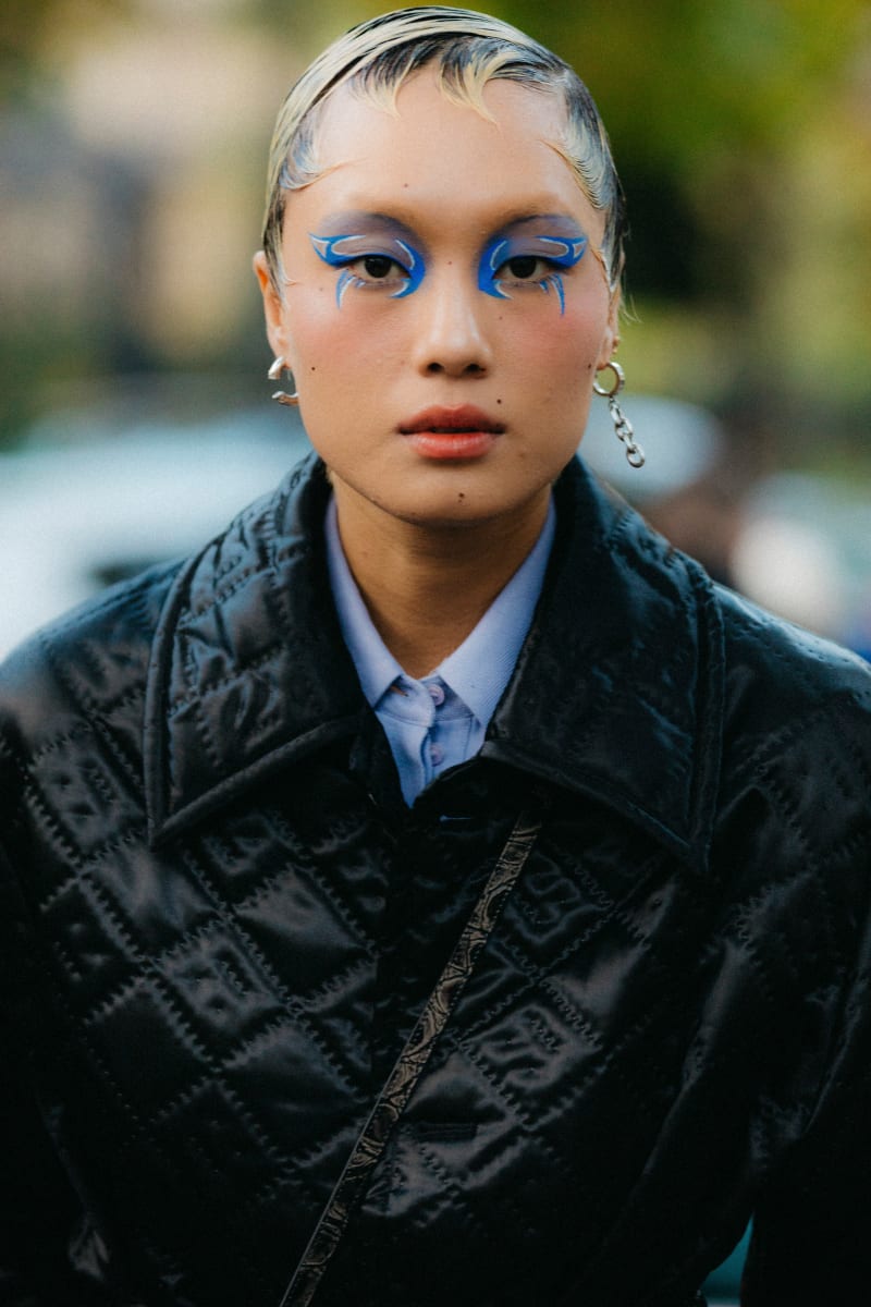 The Best and Boldest Beauty From Paris Fashion Week Street Style